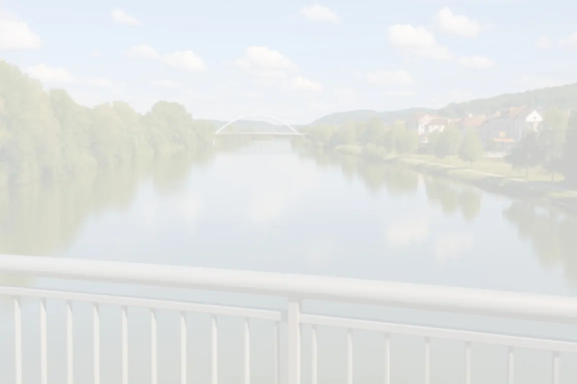 Blick auf das Neckartal von der Ferienwohnung Plochingen